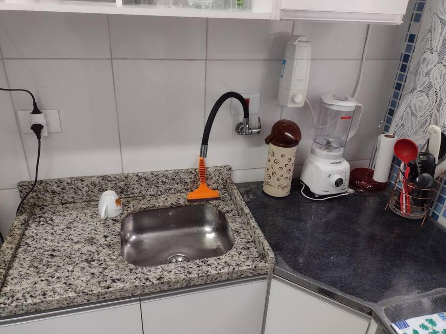 100 M Da Praia Elevador Garagem E Portao Automatico Apartment Mongaguá Exterior foto